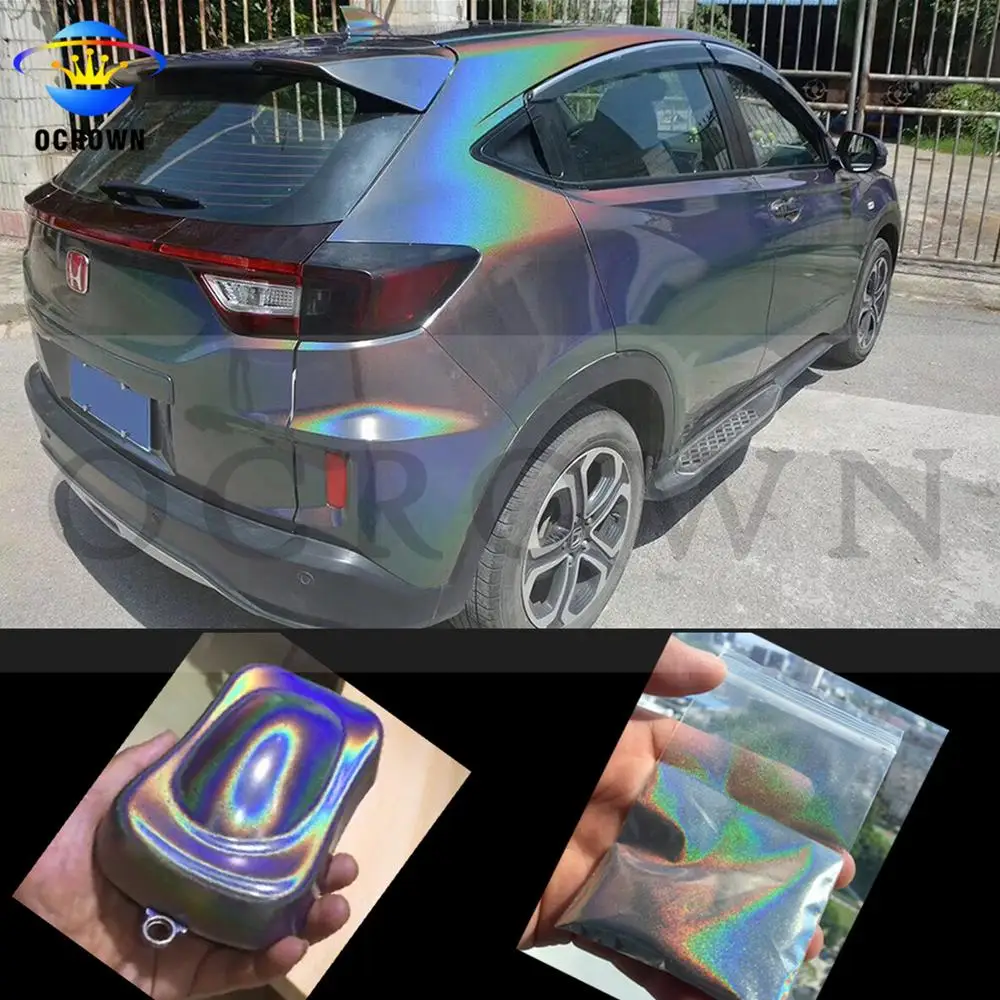 Holographic Spray Paint Pigment Coating Auto Paint Holo Pigment - China  Cosmetics, Nail Art