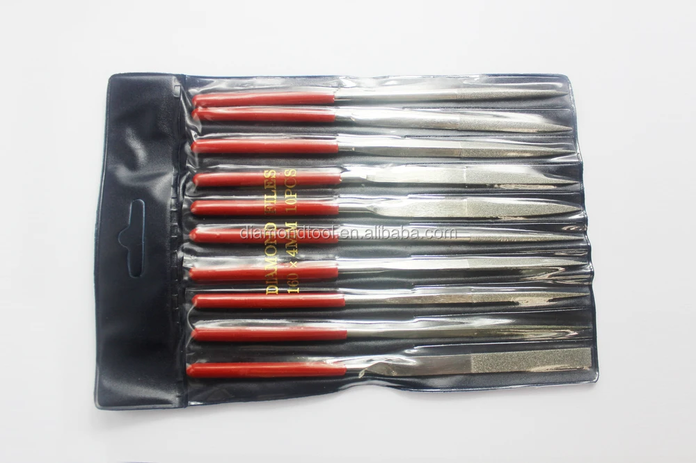 Professional Electroplated Diamond Triangle File,Diamond Needle Files