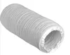 PVC Vinyl Flexible Vent Ducting for Bathroom Exhaust Venting,Exhaust Duct White Vinyl Hose