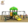 Top Quality Security Kids Playsets Plastic Swing And Slide Playground Equipment