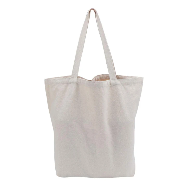 Natural Blank Canvas Handle Tote Bag For Diy Craft Painting - Buy Plain ...