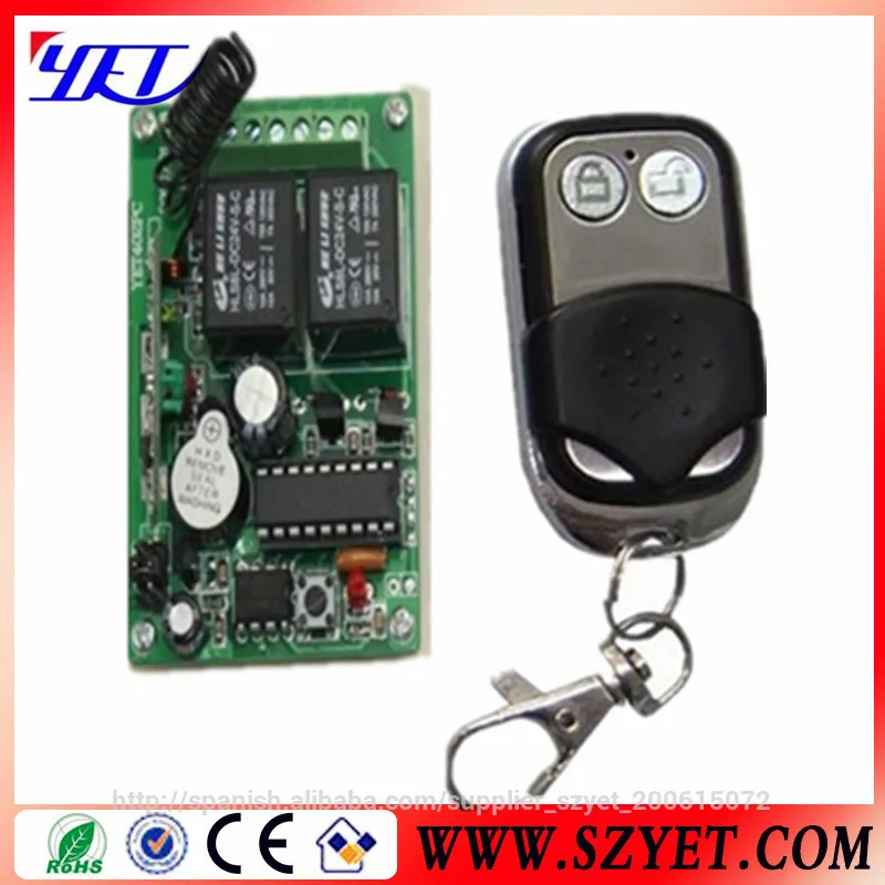 Control remoto universal RF para la puerta de la puerta del garaje