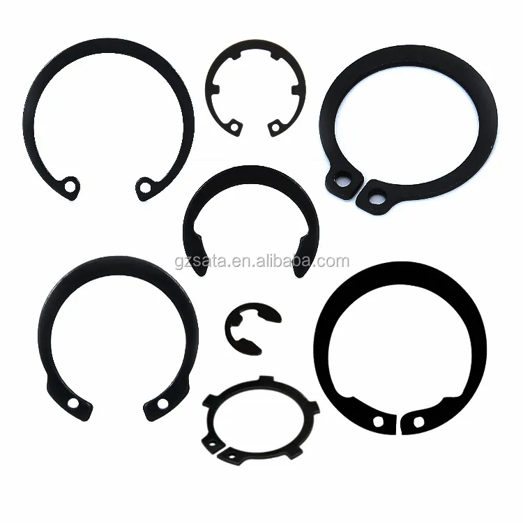 C Type Retaining Ring / Circlips / Open End Lock Washer - Buy Retaining ...