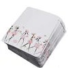 Smooth Bright Surface Aluminum Foil Material Plastic Cosmetic Bag Customized Facial Mask Packaging