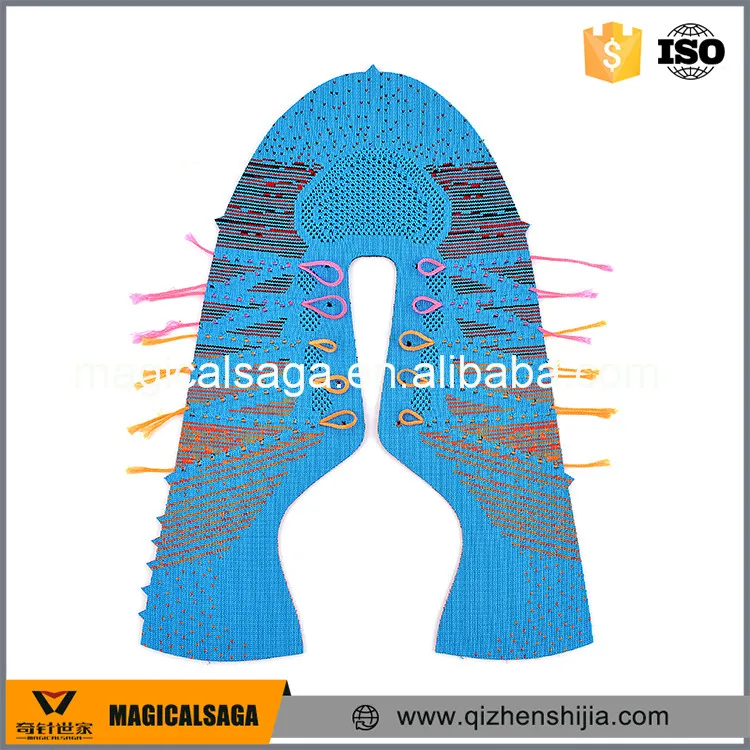 New design wholesale sport cheap flyknit woven shoe upper