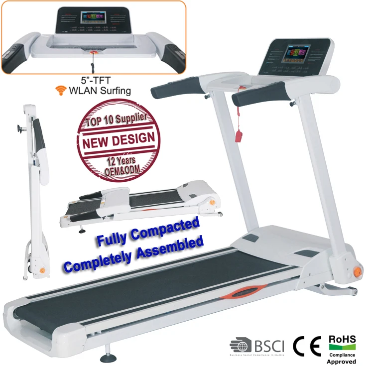 Gs342db Deluxe Motorized New Fitness The Treadmill Bike With Dc