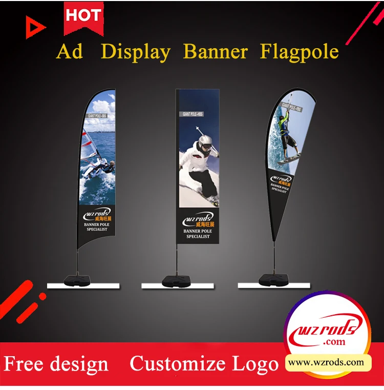 Iso Certification Teardrop Flag Swing Banner View Teardrop Flag