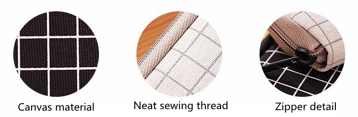 Student simple fashion storage pen bag large capacity stationery bag