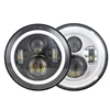 CE ROHS IP67 DOT 7inch round led headlight for jeep, led headlight 7" With EMC