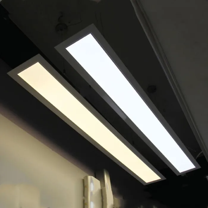 Surface mounted concealed led panel light 300 1200 panel light led integrated ceiling lamp office lighting