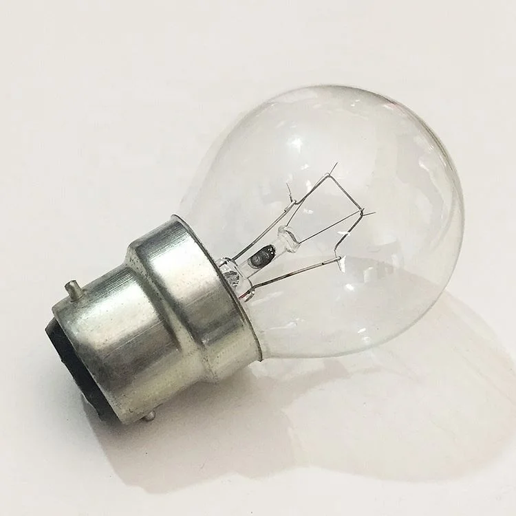G45 40W clear glass vintage antique brass Edison style round bulb for decoration
