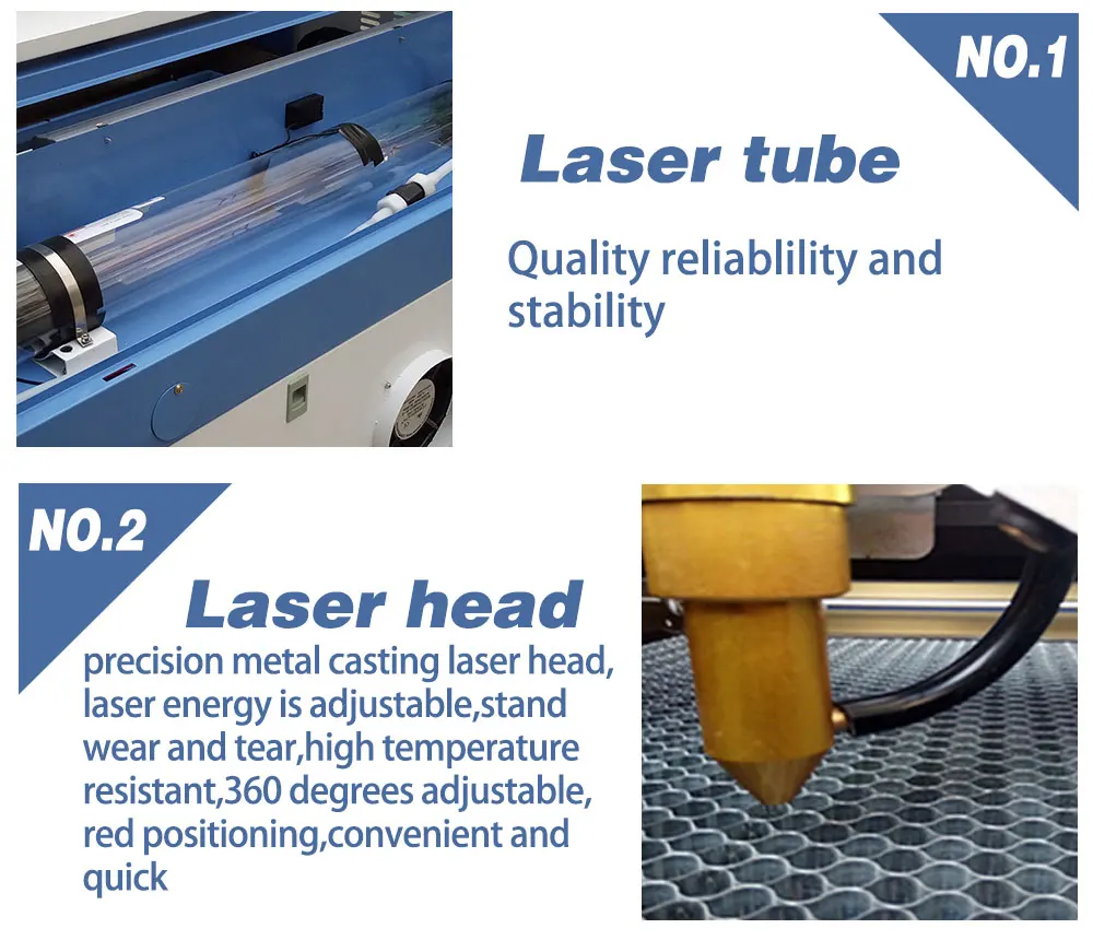 6090 M2 Control System 80w laser engraving machine laser engraving machine for wood