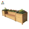 Modular garden mall giant planter pot bench large outdoor planters for landscape tree