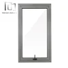 Philippines aluminum thermal break top hung casement outward opening window with mosquito net