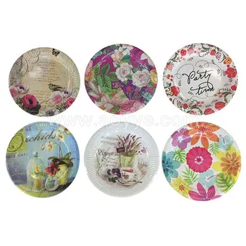 beautiful paper plates