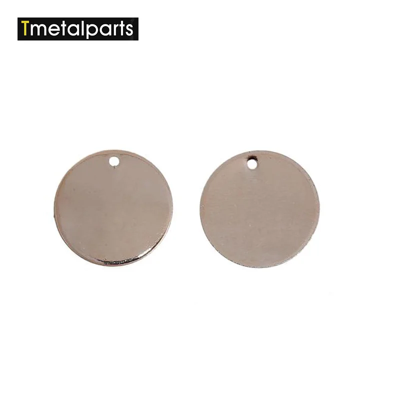 Anodized Small Metal Brass Round Blank Plate Aluminum Circle Disc For