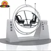 new design outdoor amusement 2 seats face to face human gyroscope rides for sale uk