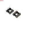 DIP8 IC ROUND HOLE SOCKET 8p DIP CHIP TEST HOLDER Adaptor 8 PIN dip-8 DIP 8PIN 2.54MM PITCH CONNECTOR