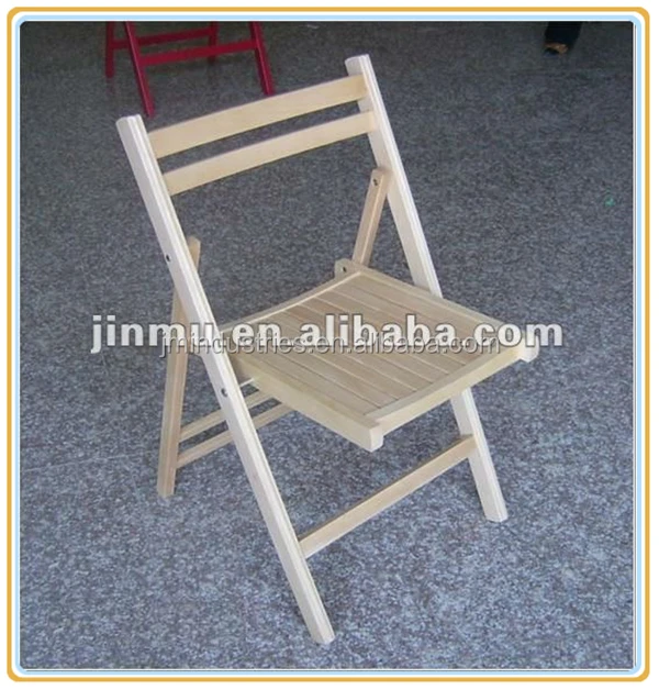 Portable Folding Solid Wooden Garden Chair - Buy Outdoor Garden Chair