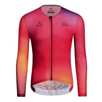 autumn cycling jersey