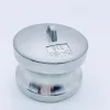 Wide varieties reliability stainless steel camlock dust plug