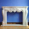 Factory Supplier White Home Decor Stone Soapstone Fireplace