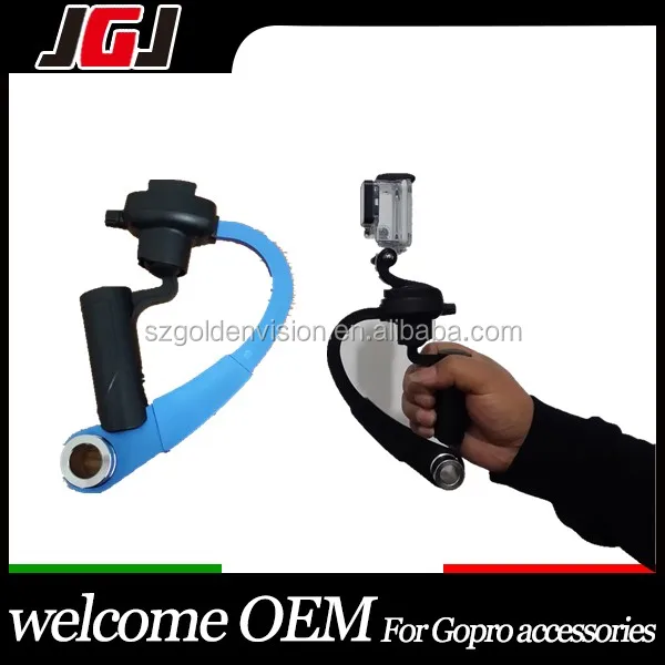 Cheap 2016 New Gopros Accessories Sport Camera Handheld Stabilizer, Steadcam for gopro hero 4 3+ 3 SJ5000 SJ4000 xiaomi yi