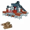 4head block press machine wood chips shavings pallet block production line wood sawdust block making machine