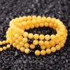 natural amber stone beeswax bracelets natural amber beaded gem stone a gift from the nature