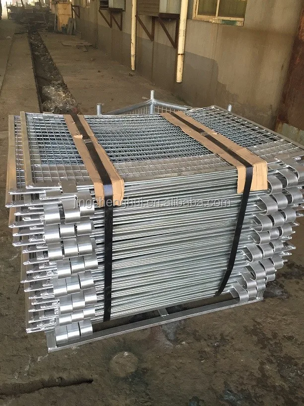 Solid Heavy Duty Steel Pre Made Welded Wire Mesh Panel For Scaffolding ...