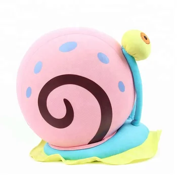 stuffed snail toy