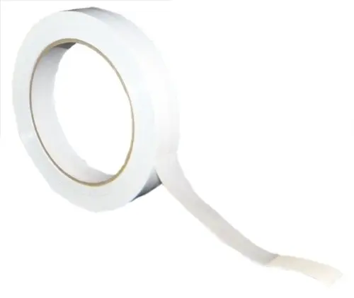 (48 Rolls) 3/4 inch x 60 Yards Poly White Strapping Tape Adhesive Shield Tapes