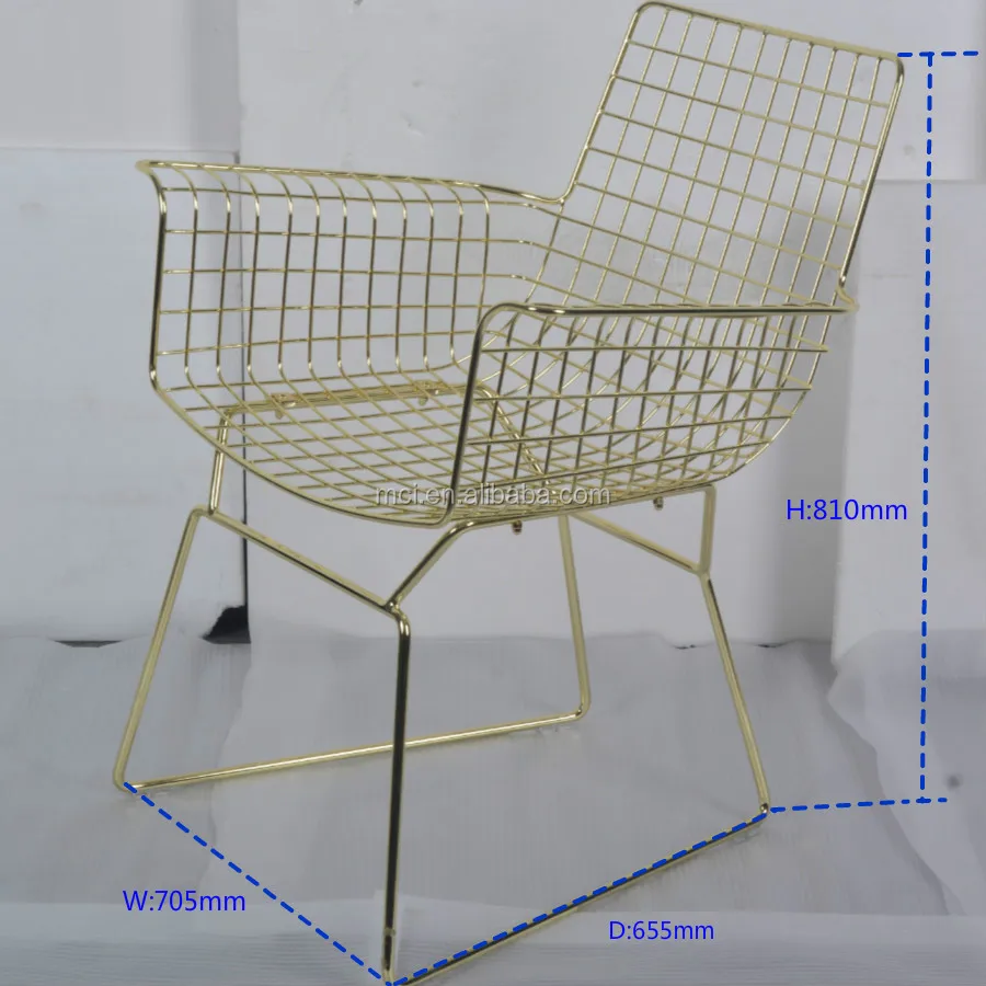 MCI patio wire chair outdoor furniture