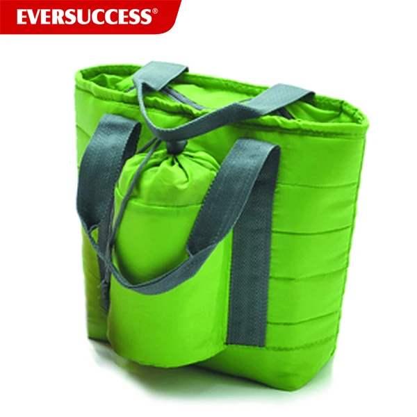 insulated lunch bag with drink holder