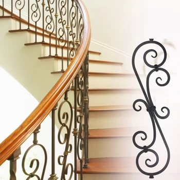 Wrought Iron Stair Railing Panels Parts Design Wrought Iron Stair Railing Panels
