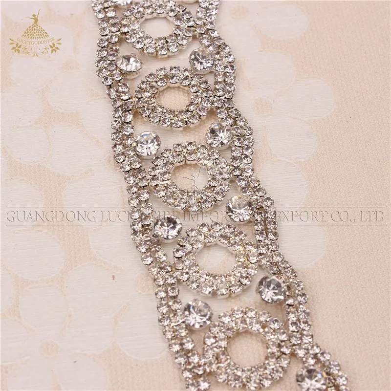 In Stock Wholesale Rhinestone Trim Crystal Rhinestone Trim Rhinestone