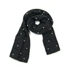 China factory supplier custom winter warm women scarf wear with beads