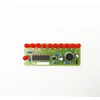 Sound-controlled flow lamp electronic diy led kit Sound sensing CD4017 control suite