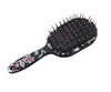 Good Looking Plastic Massage Cushion Comb with logo