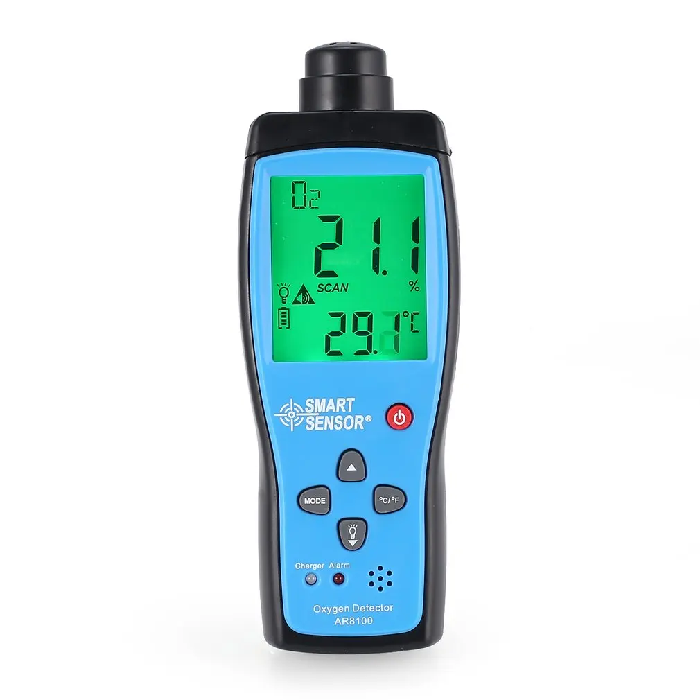Details about   AR8100 Handheld O2 Oxygen Detector Meter Temperature Air Quality Monitor 