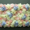 40*60cm No fading Rose fabric flower texture wall rose panel for wedding decoration