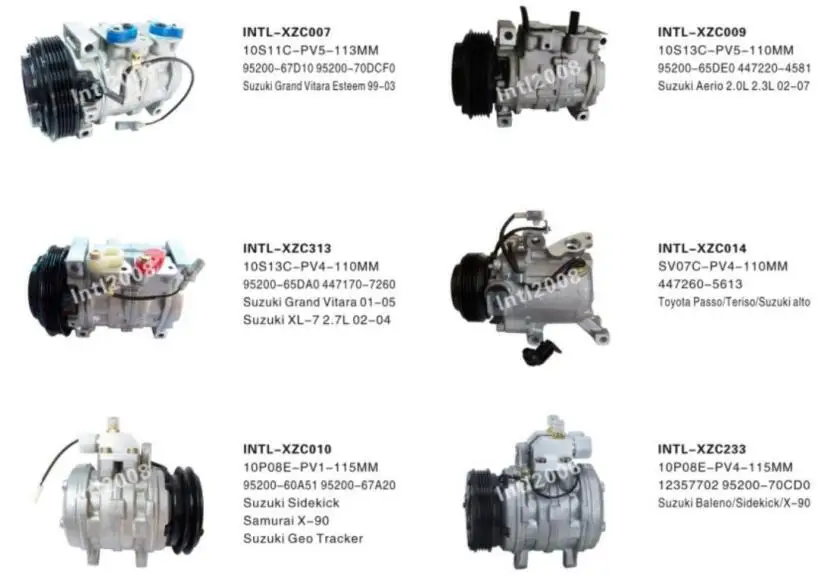 Car air Compressor DKS15CH for Truck 24V 506211-7800
