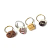 promotive gift new design ladies food shape finger ring