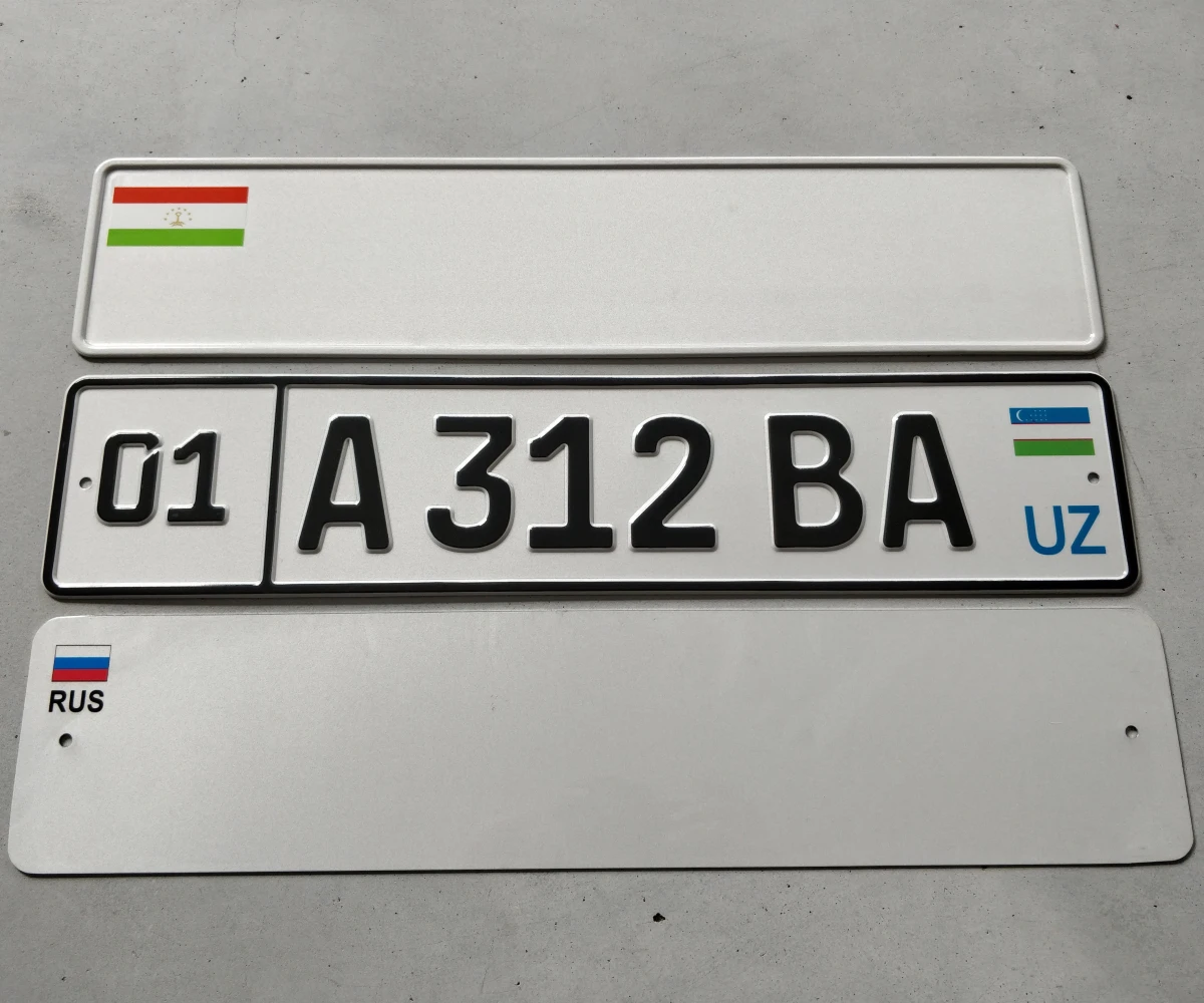 russian number plate format