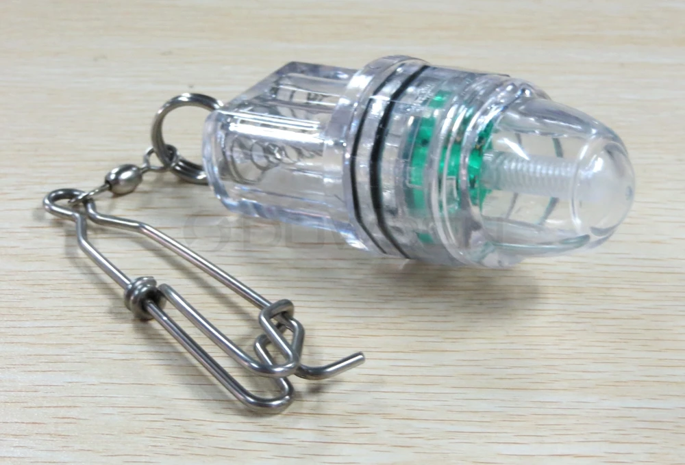 11cm Underwater Led Fishing Lights Aa Battery Powered Fish Lure Light