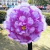 diameter of 90 cm artificial Peony umbrella dedicated dance props large stage performance