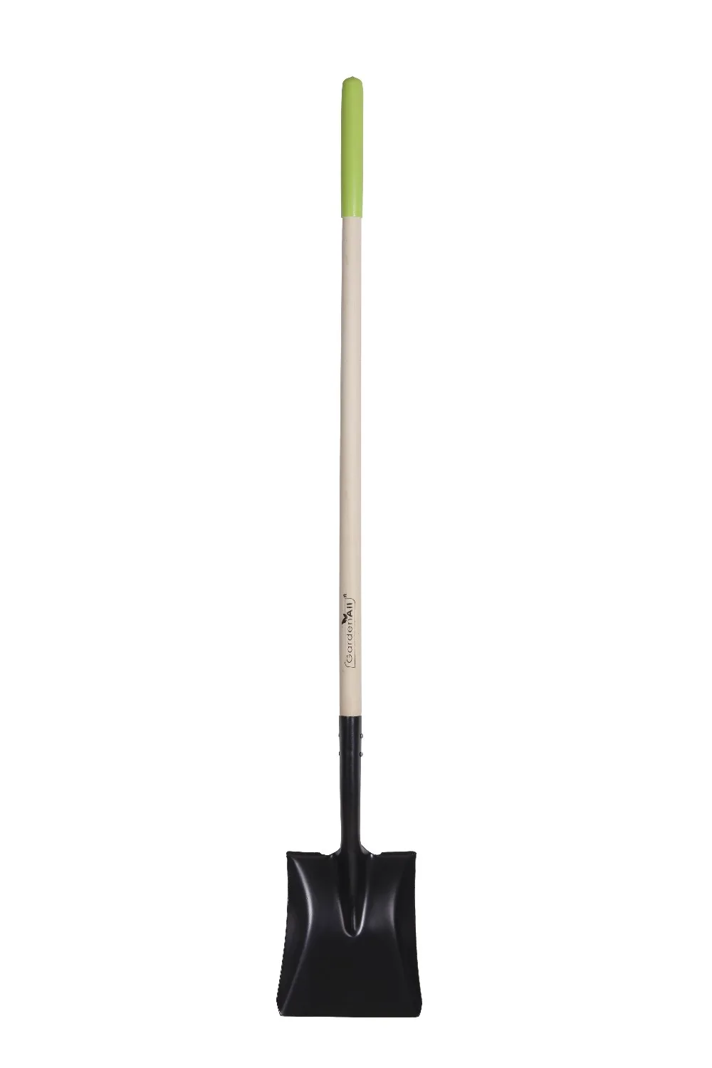 rail steel handle shovel/quality steel spade shovel