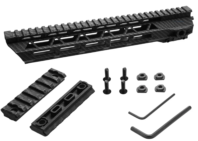 slim free float handguard carbon fiber