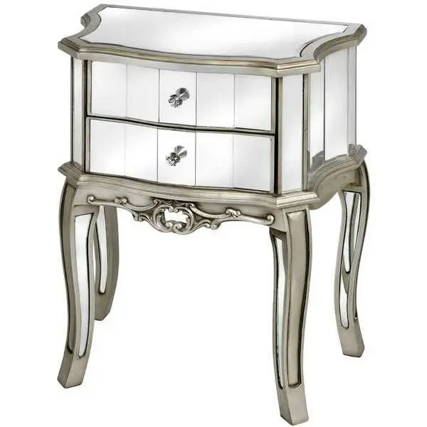 Argente Antique French Mirrored 2 Drawer Bedside Table Mirror Furniture Venetian Product On Alibaba Argente Antique French Mirrored 2 Drawer Bedside Table Mirror Furniture Venetian Product On Alibaba