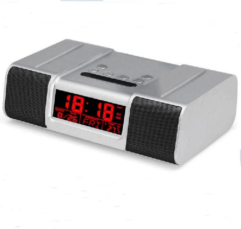 Hot Digital Flip Clock Fm Radio Digital Fm Stereo Radio Clock Snooze